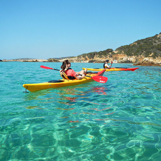 Escursione in Kayak a Chia- Sardegna